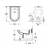 Биде подвесное  VILLEROY&BOCH  HOMMAGE  7441B0R1