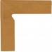 Цоколь Paradyz Aquarius левый 8,1x30 brown PRZ00214