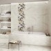 Декор Opoczno Carrara бьянко цветы 58,3x59,3