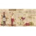 Декор Opoczno Old Provence inserto wine 29,7×60