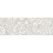 Декор Opoczno Pret a Porter white Inserto Flower 25X75