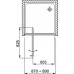 Душевая дверь AQUAFORM  MONZA 90х185 103-29103P