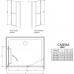 Душевая дверь RADAWAY Carena DWJ 90, 34302-01-01NL/R