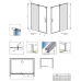 Душевая дверь RADAWAY Espera Mirror DWJ 100, 380495-01 / 380210-71