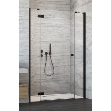 Душевая дверь RADAWAY Essenza Black DWJS 110, 385030-54-01 L/R + 384090-54-01