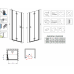 Душевая дверь RADAWAY Essenza New DWB 90 L/R, 385076-01L/R
