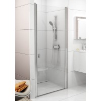 Душевая дверь Ravak CHROME CSD 1 - 80 Transparent, белый профиль, безопасное стекло