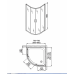 Душевая кабина  AQUAFORM  NIGRA 90х90х167 100-092122P