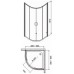 Душевая кабина  AQUAFORM SAMARA 105-40100