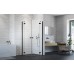 Душевая кабина без поддона RADAWAY Essenza New Black KDD (80/80), 385061-54-01 L/R + 385061-54-01 L/R