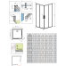 Душевая кабина без поддона RADAWAY Idea KDD (80/80), 387061-01-01 L/R + 387061-01-01 L/R