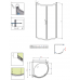 Душевая кабина без поддона RADAWAY Premium Plus B (90x90), 30473-01-01N
