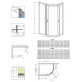 Душевая кабина без поддона RADAWAY Premium Plus E 1700 (80x100), 30481-01-01N