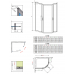 Душевая кабина без поддона RADAWAY Premium Plus E 1900 (80x90), 30492-01-01N