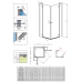 Душевая кабина без поддона RADAWAY Torrenta KDD (80x80), 32262-01-01N