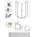 Душевая кабина без поддона RADAWAY Torrenta PDD (80x80), 31610-01-01N