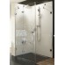 Душевая штора Ravak BRILLIANT BSDPS - 100x80 L Transparent, безопасное стекло, левосторонняя
