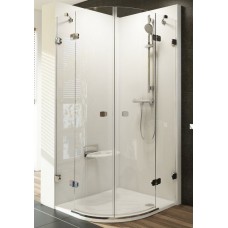 Душевая штора Ravak BRILLIANT BSKK 4 - 100 Transparent, хром, безопасное стекло
