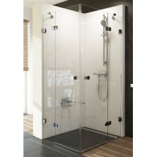 Душевая штора Ravak BRILLIANT BSRV - 100 Transparent, хром, безопасное стекло