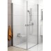 Душевая штора Ravak CHROME CRV 1 - 80 Transparent, белый профиль, безопасное стекло