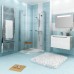 Душевая штора Ravak SMARTLINE SMSKK 4 - 80 Transparent, безопасное стекло, профиль хром