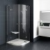 Душевая штора Ravak SMARTLINE SMSKK 4 - 80 Transparent, безопасное стекло, профиль хром