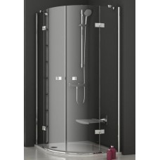 Душевая штора Ravak SMARTLINE SMSKK 4 - 80 Transparent, безопасное стекло, профиль хром