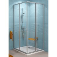 Душевая штора Ravak SUPERNOVA SRV 2 - 100 Transparent, квадратная, стекло
