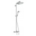 Душевая система Hansgrohe Croma Select 280 Air 1jet Showerpipe для ванны с термостатом, хром ( 26792000 )