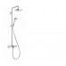 Душевая система Hansgrohe Croma Select S 180 2-jet Showerpipe для ванны, хром ( 27351400 )