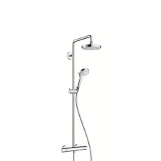 Душевая система Hansgrohe Croma Select S 180 2jet Showerpipe  цв белый 27253400