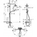 Душевая система Hansgrohe Croma Select S 180 2jet Showerpipe цв белый 27255400
