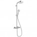 Душевая система Hansgrohe Crometta 160 Showerpipe + термостат 27264400