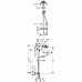 Душевая система Hansgrohe Crometta 160 Showerpipe  1,60м 27266400