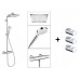 Душевая система Hansgrohe Crometta E240 27271000 + Крючок Hansgrohe Logis 40511000 3 шт (27271000+40511000)