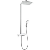 Душевая система Hansgrohe Raindance Select E Air 1jet 360 мм Showerpipe, белый/хром ( 27112400 )