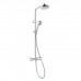 Душевая система с термостатом Hansgrohe MyClub Showerpipe 180 EcoSmart, 26738400