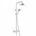 Душевая система с термостатом KLUDI A-QA DUAL SHOWER SYSTEM A-QAs 6609505-00