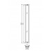 Душевая стенка KOLO GEO 6 розширяющая 150-200 GSKP 1822200