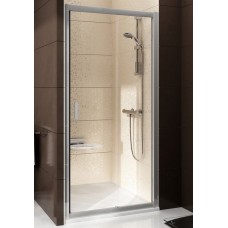 Душевые двери Ravak BLIX BLDP 2 - 100 Grape, белый профиль, безопасное стекло