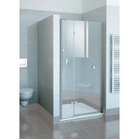Душевые двери Ravak FINELINE FSD 2 - 120 A-L Transparent, с держателем, хром, безопасное стекло