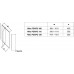 Душевые двери Ravak PIVOT PDOP 2 - 110 Transparent, белый профиль, безопасное стекло
