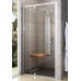 Душевые двери Ravak PIVOT PDOP 2 - 100 Transparent, белый профиль, безопасное стекло