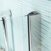 Душевая штора Ravak SMARTLINE SMSKK 4 - 90 Transparent, безопасное стекло, профиль хром