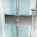 Душевая штора Ravak SMARTLINE SMSKK 4 - 80 Transparent, безопасное стекло, профиль хром