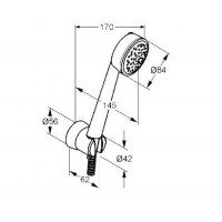 Душевой  гарнитур KLUDI ZENTA 6066091-00