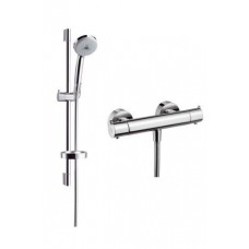 Душевой набор Hansgrohe Croma 100 Multi Ecostat S Combi 0,90м +термостат 27054000