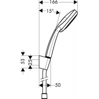 Душевой набор Hansgrohe Croma 100 Multi Porter S  27595000