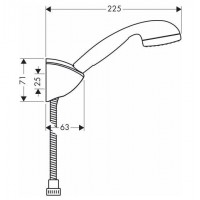 Душевой набор Hansgrohe Croma 27539000