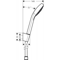 Душевой набор Hansgrohe Croma Select E 26425400